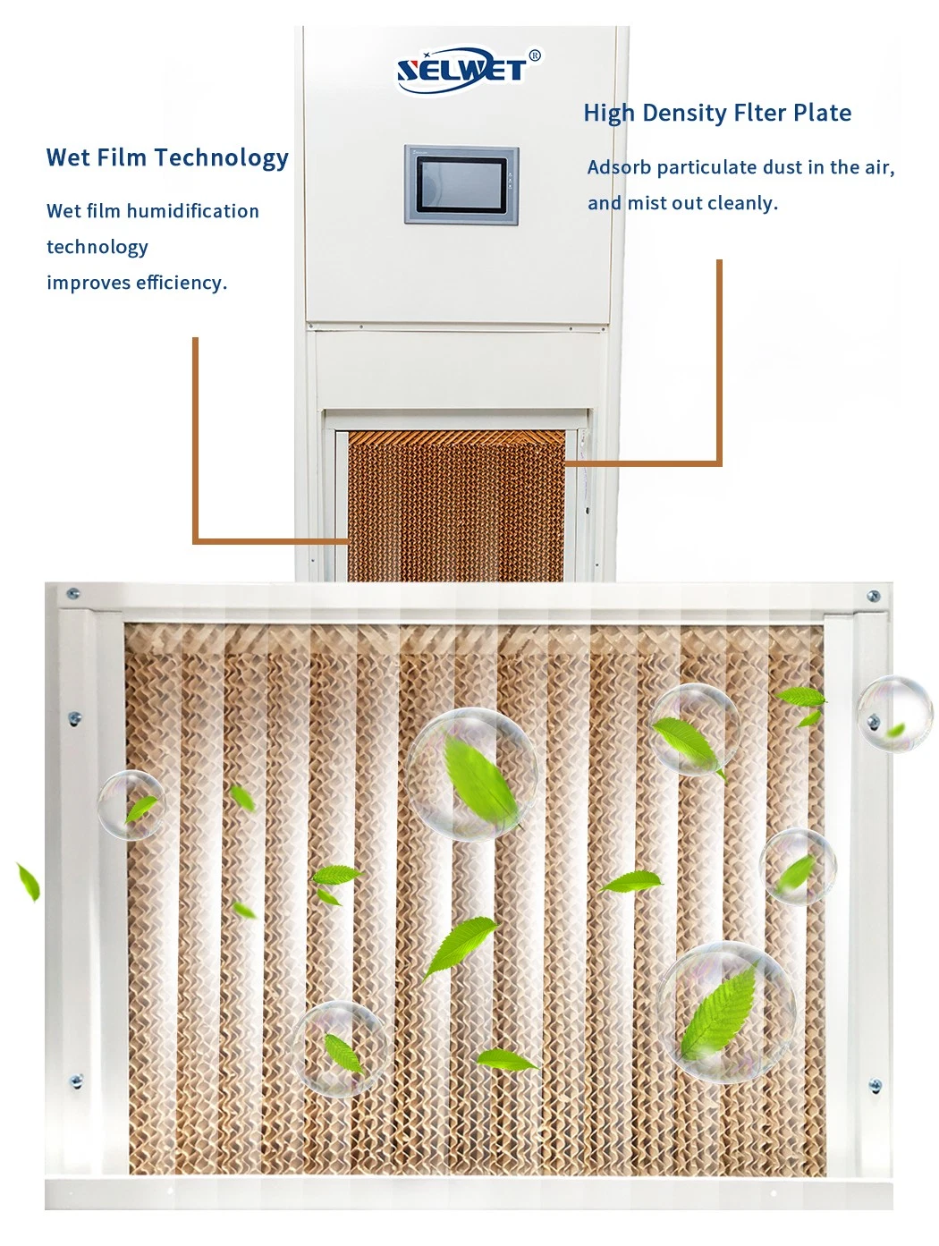 Hospital/Mall/Hotel/Home Industrial Commercial Use Sterilization Fresh Air Constant Humidity Dehumidifier Humidifier Machine