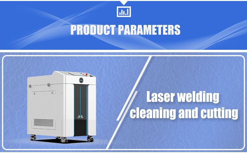 Portable Laser 3 in 1 Metal Rust Removal Clean Machine Hand Held Fiber Laser Welding Cleaning Cutting Machine