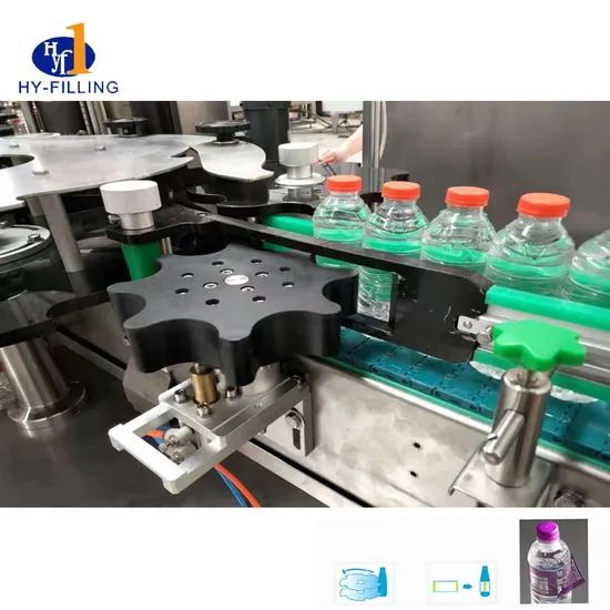 Etichettatrice automatica per etichette per etichette per etichette adesive OPP / BOPP per bottiglie rotonde automatiche